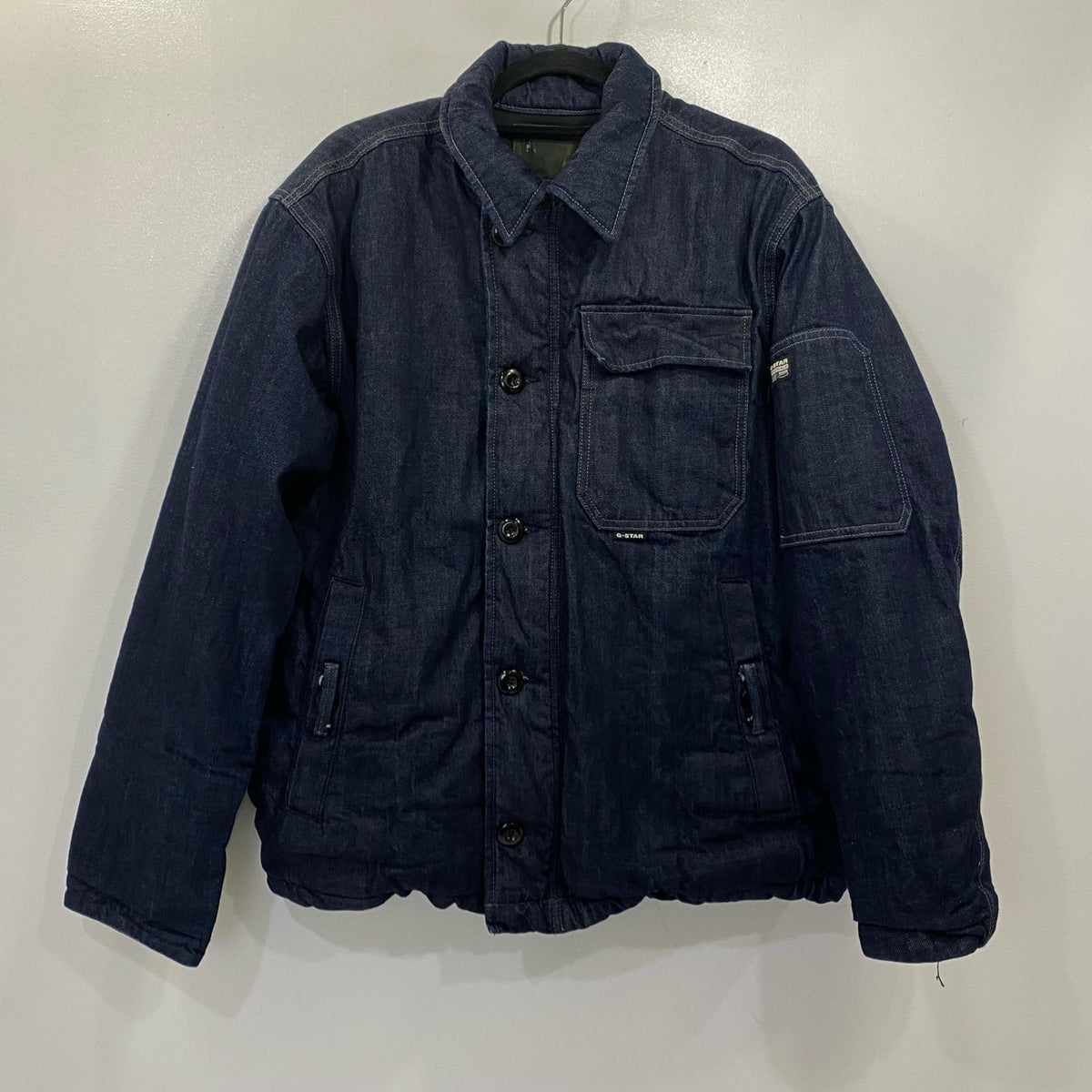 G-STAR | ジースター Deck Padded Denim Jacket デニム D22061 デニムジャケット ネイビー サイズ：L【姫路東店】