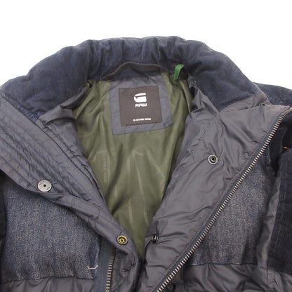 G-STAR | ジースター Denim Mix Quilted Puffer Jacket 中綿ジャケット D17593 ネイビー サイズ：XL【姫路東店】