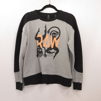 G-STAR | ジースター Figure Print Sweater セーター D21259 ブラック サイズ：XS【姫路東店】