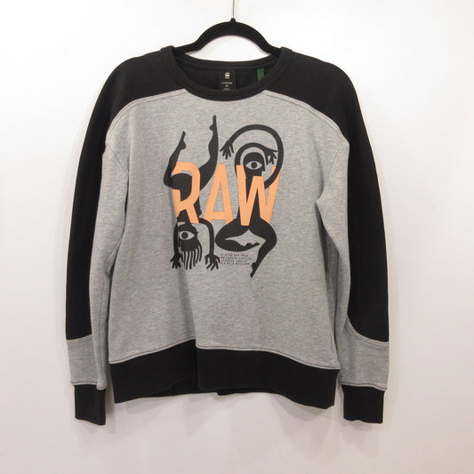 G-STAR | ジースター Figure Print Sweater セーター D21259 ブラック サイズ：XS【姫路東店】