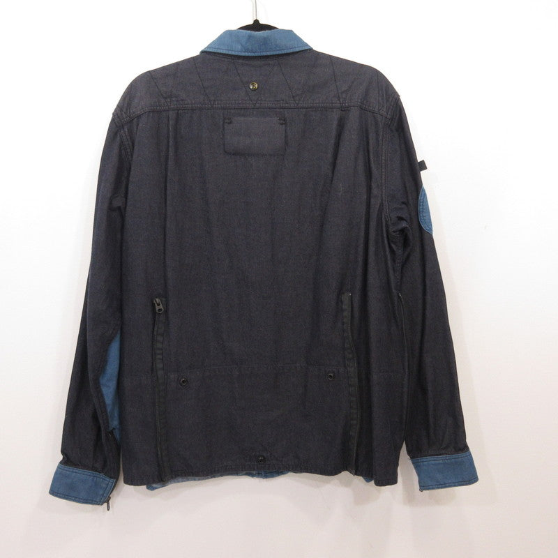 G-STAR | ジースター GSRR G-Hoshi Shirt 長袖シャツ D21285 ネイビー サイズ：L【姫路東店】