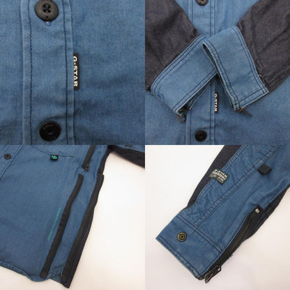 G-STAR | ジースター GSRR G-Hoshi Shirt 長袖シャツ D21285 ネイビー サイズ：L【姫路東店】