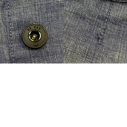 G-STAR | ジースター E Mysterious Overshirt 長袖シャツ D21146 ブルー サイズ：L【姫路東店】