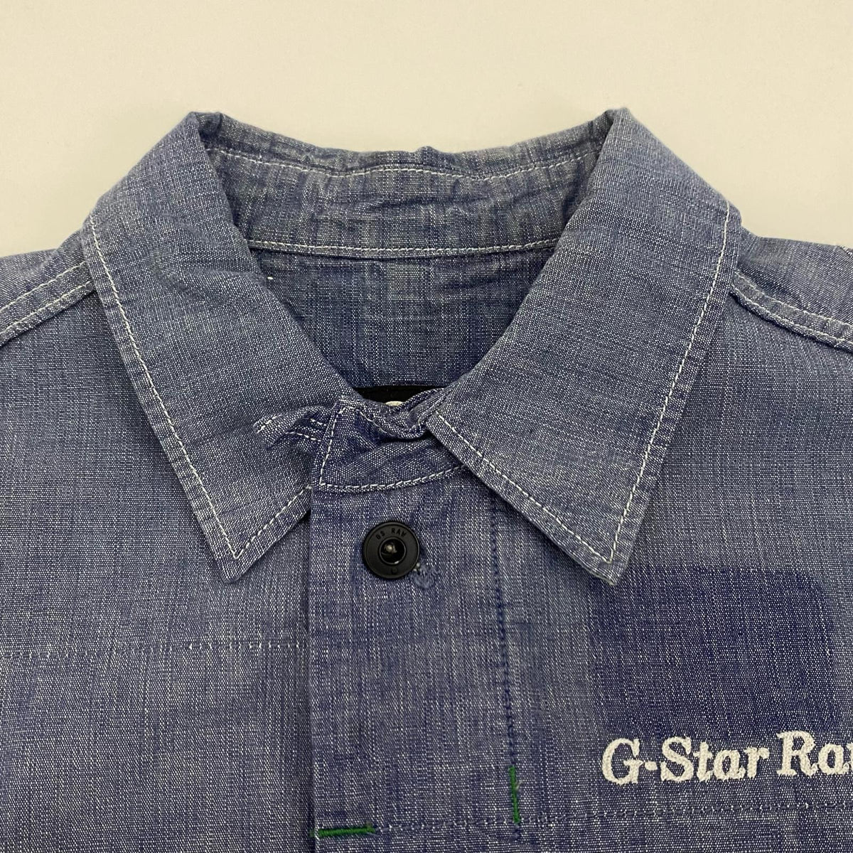 G-STAR | ジースター E Mysterious Overshirt 長袖シャツ D21146 ブルー サイズ：L【姫路東店】
