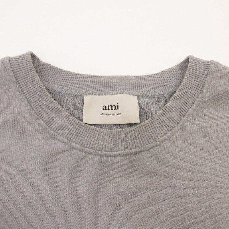 AMI | アミ DE COEUR SWEATSHIRT スウェット USW035.730 グレー サイズ：XXL【姫路東店】