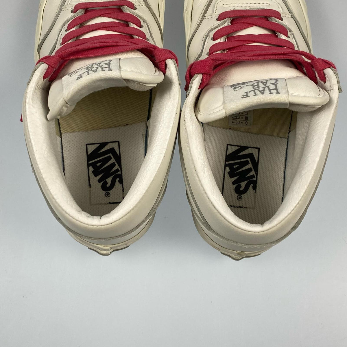 VANS | バンズ HALF CAB スニーカー 23.5cm ホワイト【姫路東店】