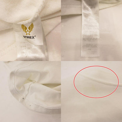 AVIREX | アヴィレックス LONG SLEEVE T-SHIRT TOPGUN 長袖Ｔシャツ 783-3930017 ホワイト サイズ：L【姫路東店】