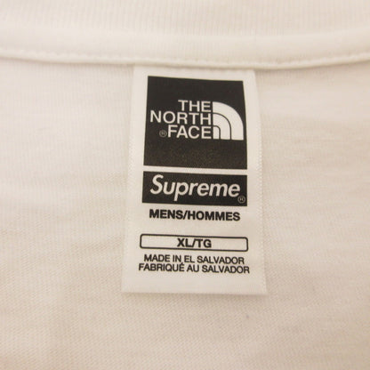 Supreme | シュプリーム Printed Pocket Tee 半袖Ｔシャツ NT02309I ×THE NORTH FACE ホワイト サイズ：XL【姫路東店】