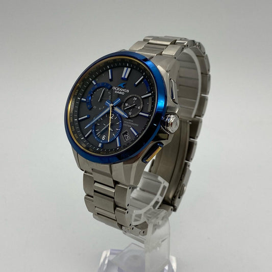 CASIO | カシオ OCEANUS 腕時計 OCW-G1100TG-1AJF アナログ電波クォーツ シルバー【姫路東店】
