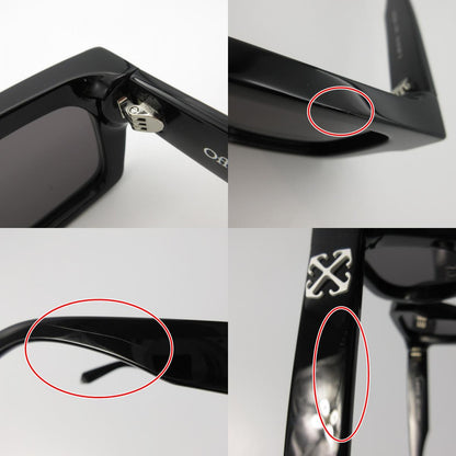 OFF-WHITE | オフホワイト VIRGIL サングラス OERI126 ｻｲｽﾞ:53□22 ブラック【姫路東店】