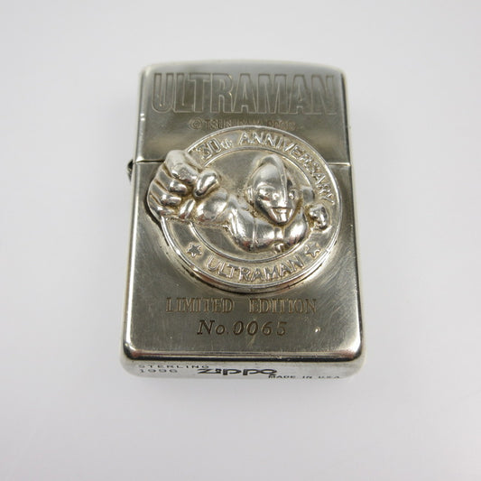 ZIPPO | ジッポ ULTRAMAN 30th No.0065 ライター ×ウルトラマン30周年/STERLING SILVER 年式:1996年製 【姫路東店】
