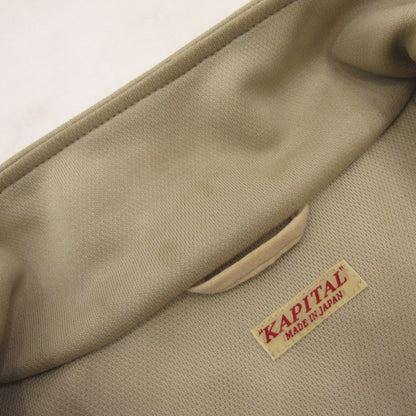 KAPITAL | キャピタル スムースジャージー KOCHI&ZEPHYR トラックJKT ジャージ EK-1600LCA ベージュ サイズ：XL【姫路東店】