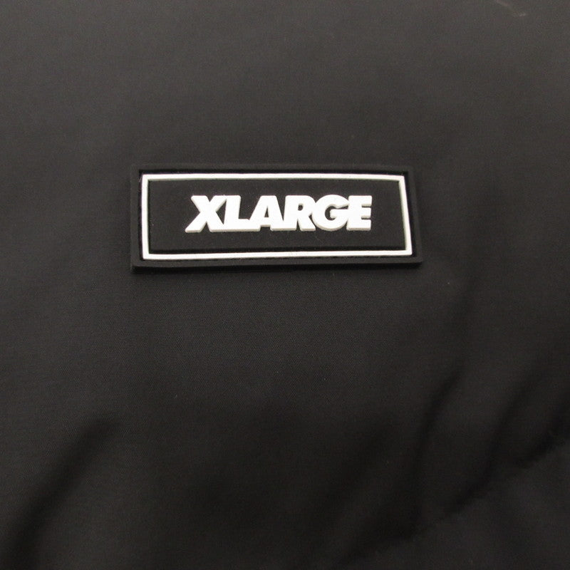 X-LARGE | エクストララージ PANELED DOWN VEST ダウンベスト 101244021010 ブラック サイズ：M【姫路東店】