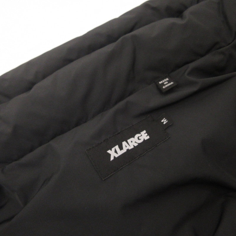 X-LARGE | エクストララージ PANELED DOWN VEST ダウンベスト 101244021010 ブラック サイズ：M【姫路東店】
