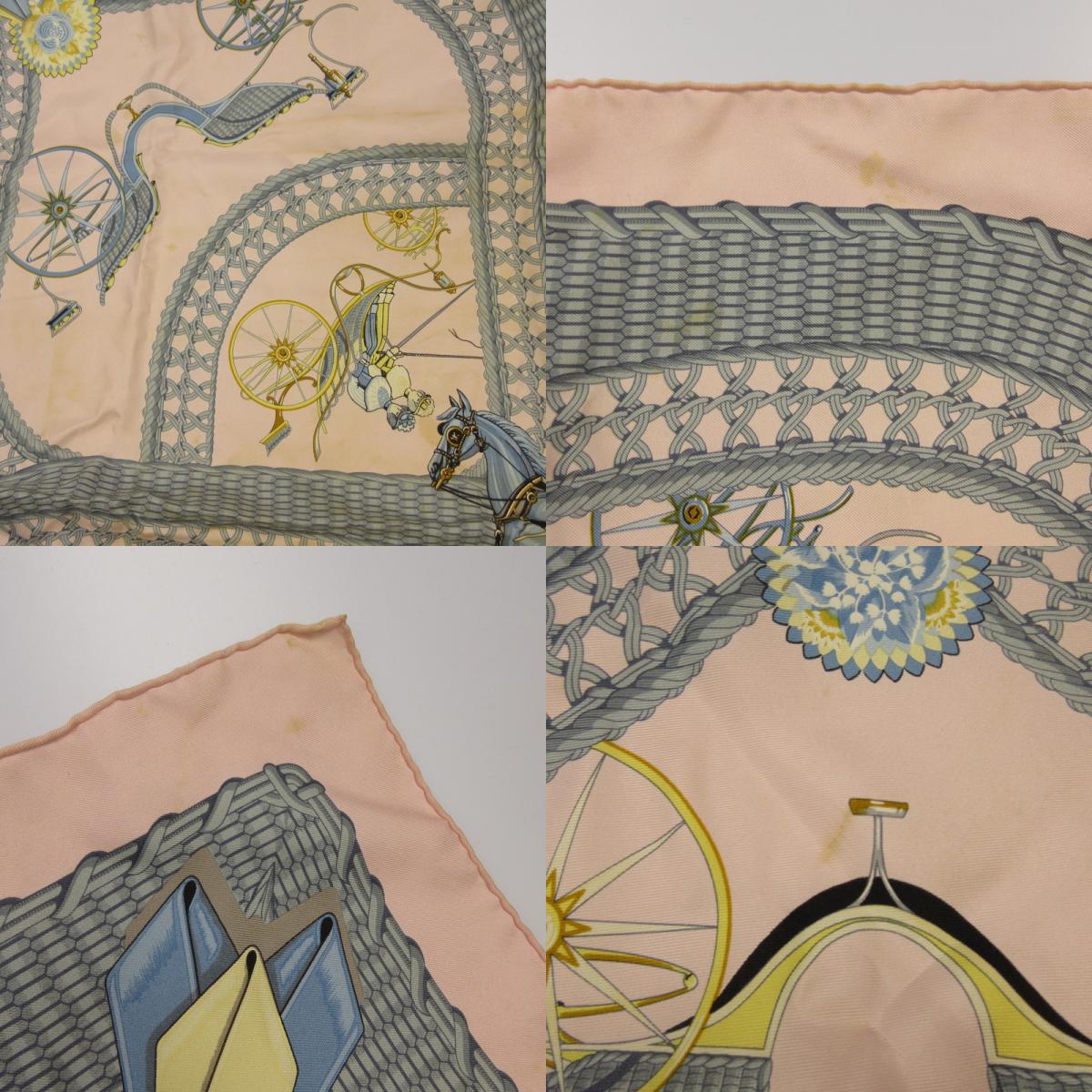 HERMES | エルメス voitures panifrs ハンカチ【姫路東店】