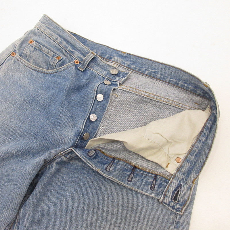 Levi's | リーバイス デニムパンツ ボタン裏555　年式:90S ライトブルー サイズ：32【姫路東店】