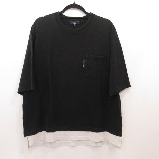 COMME des GARCONS HOMME | コムデギャルソンオム Layerd T-shirt 半袖Ｔシャツ HG-T024 ブラック サイズ：S【姫路東店】