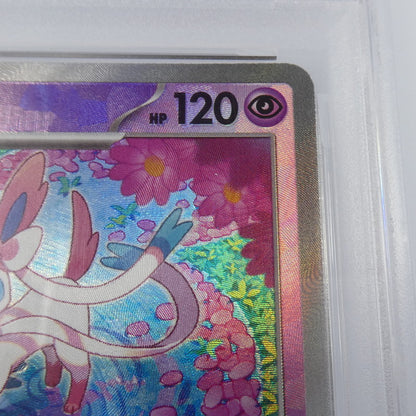 【姫路東】【中古】ポケモンカード ポケカ -)ニンフィア ミラー(マスターボール) H SV8a 068/187 PSA10 serial:142758489