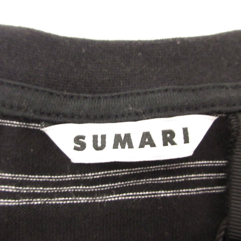 SUMARI シュマリ HEMCODE BORDER T-SHIRT 半袖Ｔシャツ S10007 サイズ：1【姫路東店】