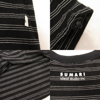 SUMARI シュマリ HEMCODE BORDER LONG SLEEVE T 長袖Ｔシャツ S10001 サイズ：1【姫路東店】