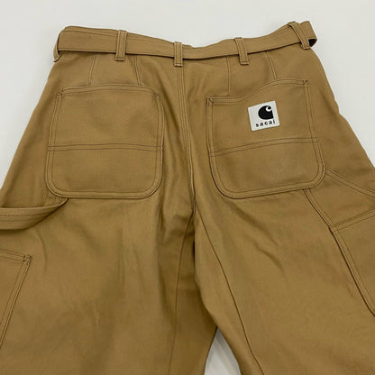 Sacai | サカイ ×Carehartt Duck Wide Pants パンツ 26-03992M ｻｲｽﾞ:0 ブラウン【姫路東店】