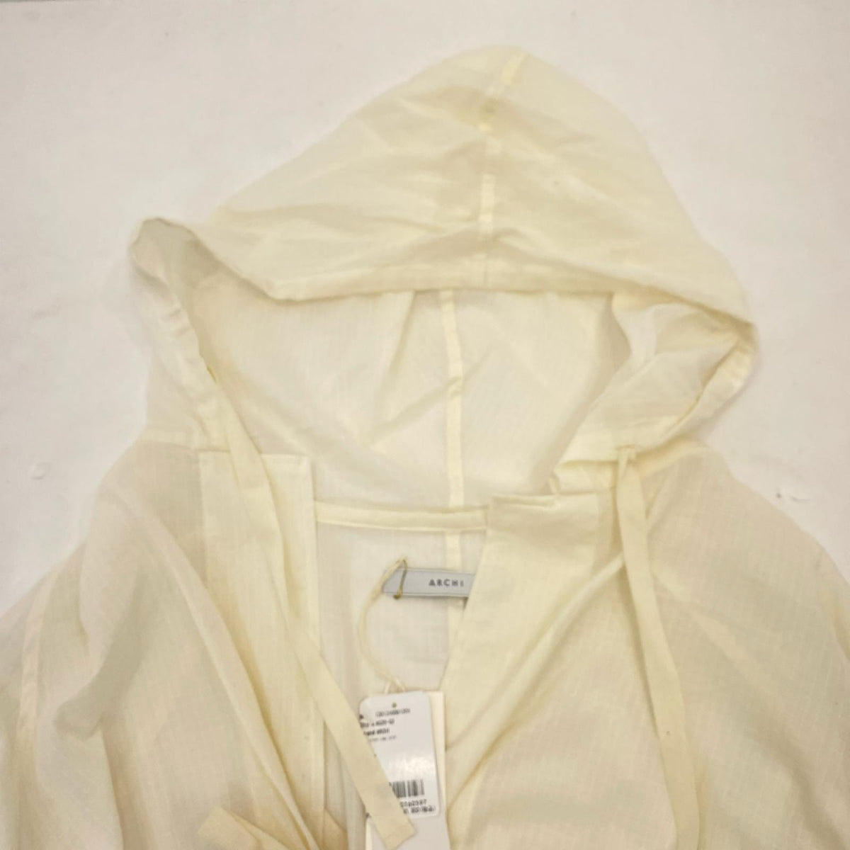 archi | アーキ RUMEX HOOD LONG SHIRT ワンピース AS20-G2 アイボリー サイズ：S【姫路東店】