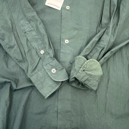 MAATEE&SONS｜マーティーアンドサンズ Regular Collar Elizabeth 長袖シャツ MT2303-0601D グリーン サイズ：2【姫路東店】
