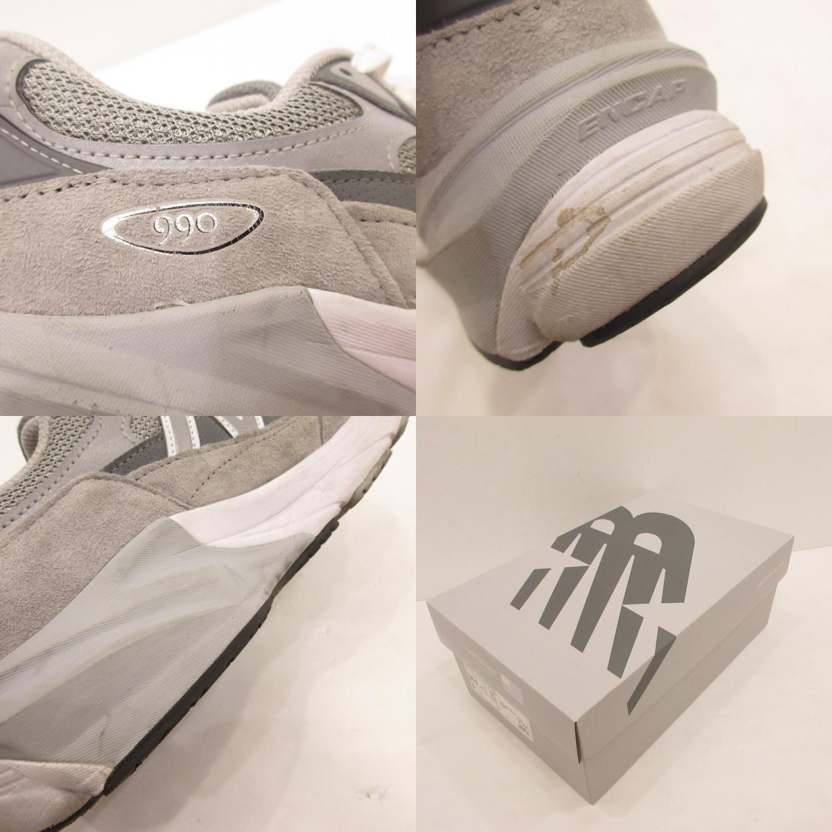 NEW BALANCE | ニューバランス 990V6 スニーカー M990GL6 2023A/W グレー 26cm【姫路東店】