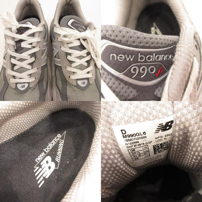 NEW BALANCE | ニューバランス 990V6 スニーカー M990GL6 2023A/W グレー 26cm【姫路東店】