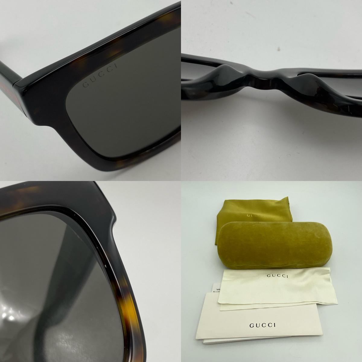 GUCCI | グッチ サングラス GG0001S ｻｲｽﾞ:52□21 ブラック【姫路東店】