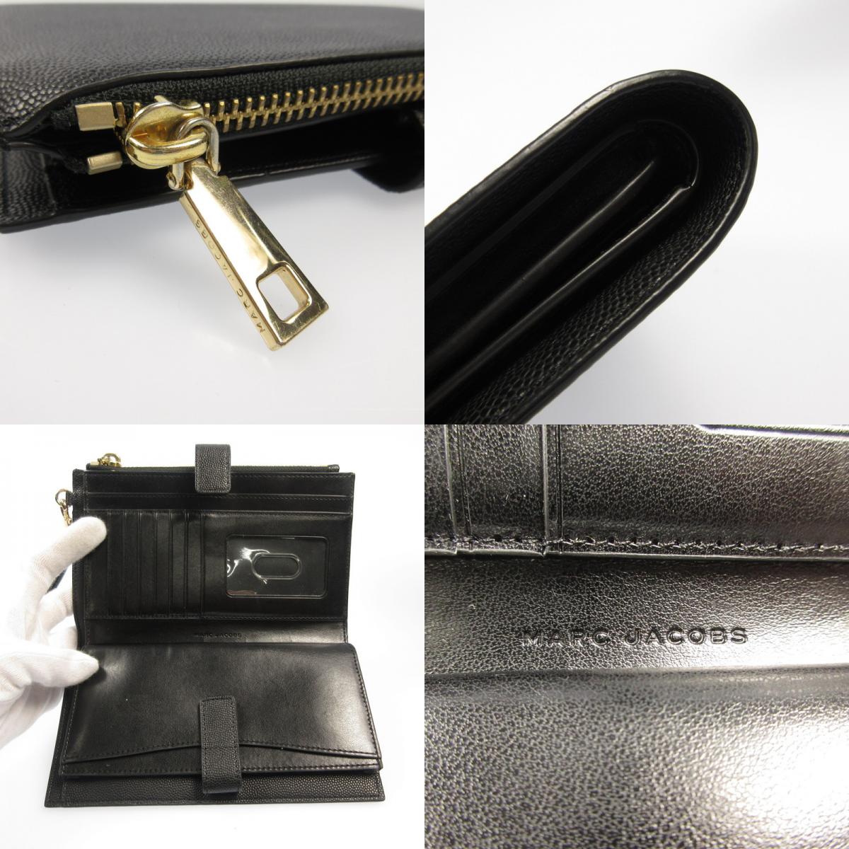 MARC JACOBS | マークジェイコブス 長財布 S107M06RE22 ブラック【姫路東店】