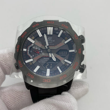 CASIO | カシオ EDIFICE 腕時計 ECB-2000YPB-1AJF アナデジソーラー ブラック【姫路東店】