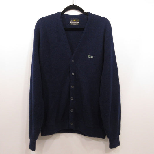 SPORTSWEAR　カーディガン 年式:70s-80s ネイビー サイズ：L【姫路東店】