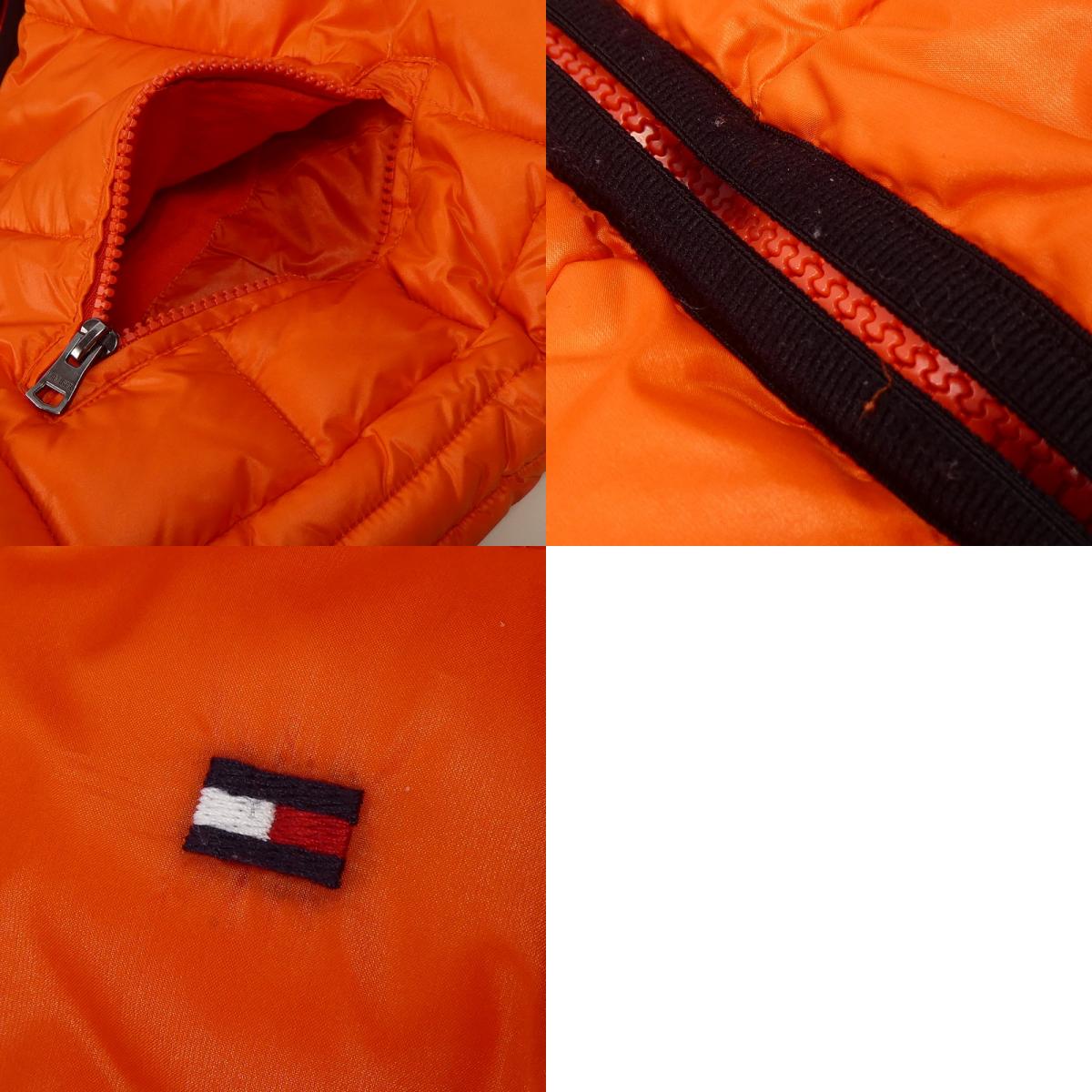 TOMMY HILFIGER | トミーヒルフィガー 中綿ベスト 0887866117 オレンジ サイズ：L【姫路東店】