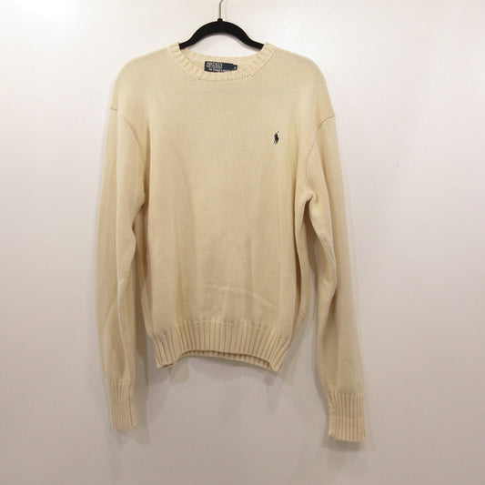 POLO RALPH LAUREN | ポロ・ラルフローレン セーター 年式:90s アイボリー サイズ：M【姫路東店】