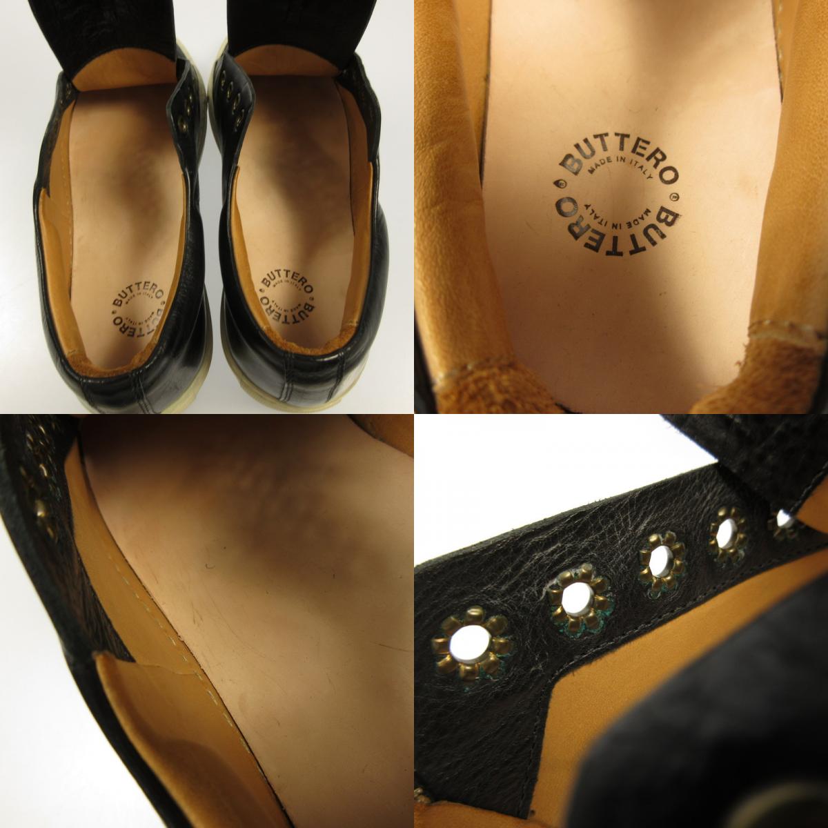 BUTTERO | ブッテロ TANINA スニーカー B6774 サイズ:EU38 ブラック【姫路東店】