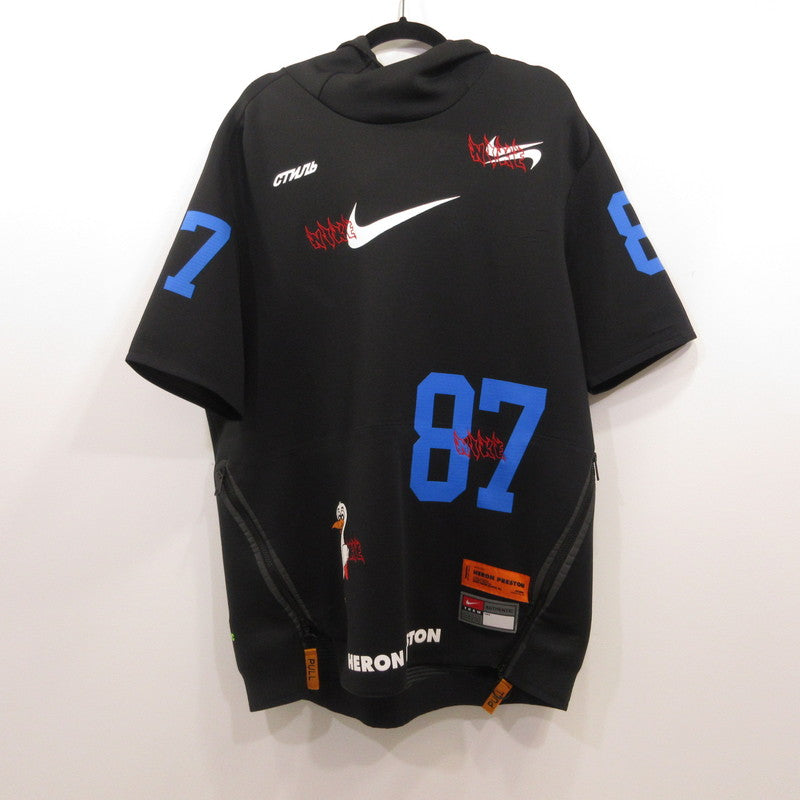 NIKE | ナイキ Preston SS Jacket パーカー CI2975-010 x Heron ブラック サイズ：L【姫路東店】