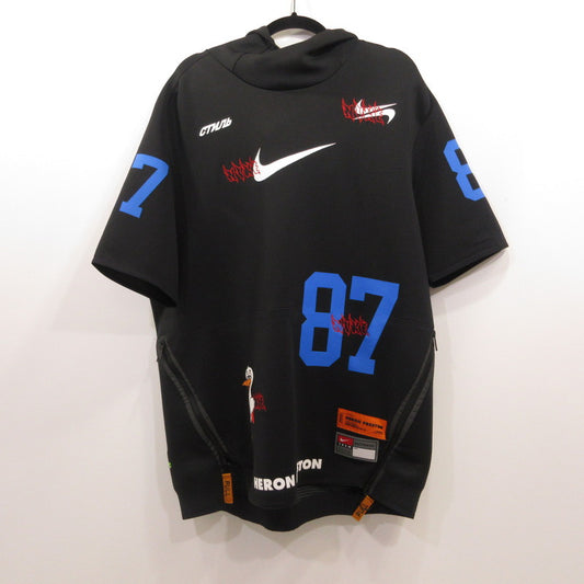 NIKE | ナイキ Preston SS Jacket パーカー CI2975-010 x Heron ブラック サイズ：L【姫路東店】