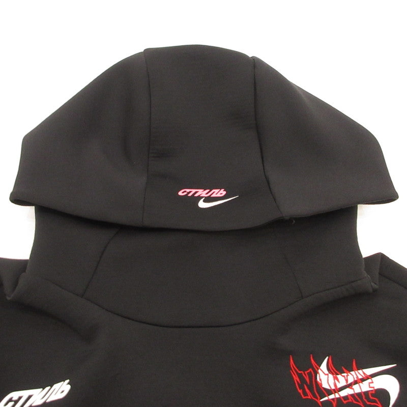 NIKE | ナイキ Preston SS Jacket パーカー CI2975-010 x Heron ブラック サイズ：L【姫路東店】
