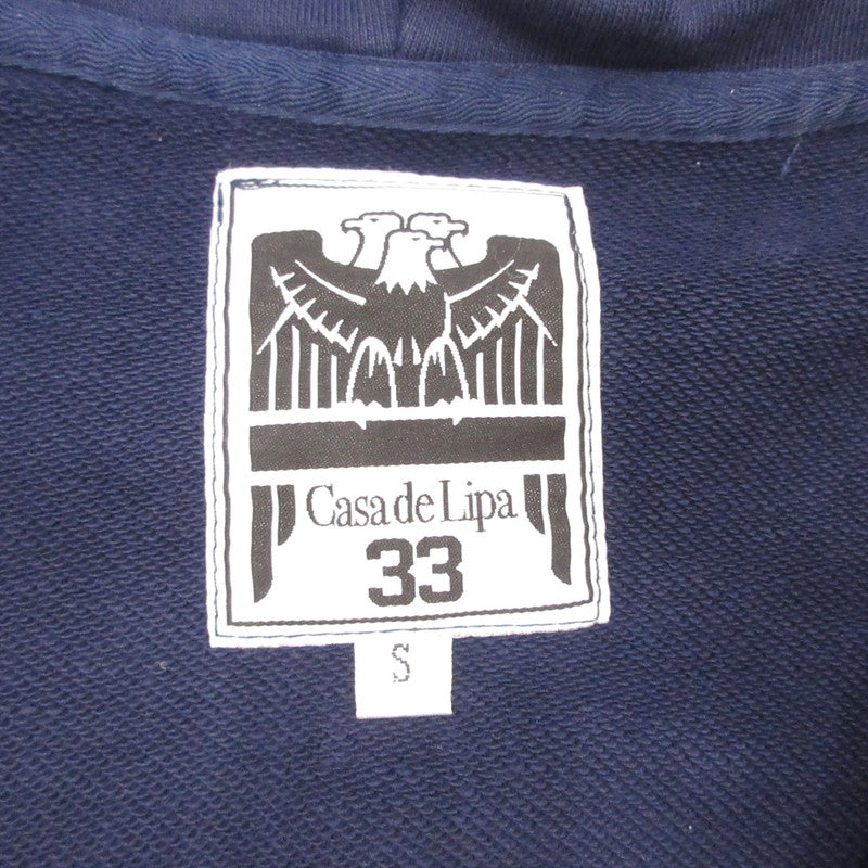 Casa de Lipa Navy NY Hoodie パーカー ネイビー サイズ：S【姫路東店】