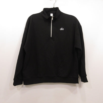 ALO YOGA アローヨガ Accolade 1/4 Zip Pullove スウェット W51432R ブラック サイズ：S【姫路東店】