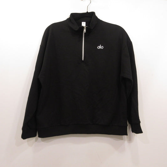ALO YOGA アローヨガ Accolade 1/4 Zip Pullove スウェット W51432R ブラック サイズ：S【姫路東店】