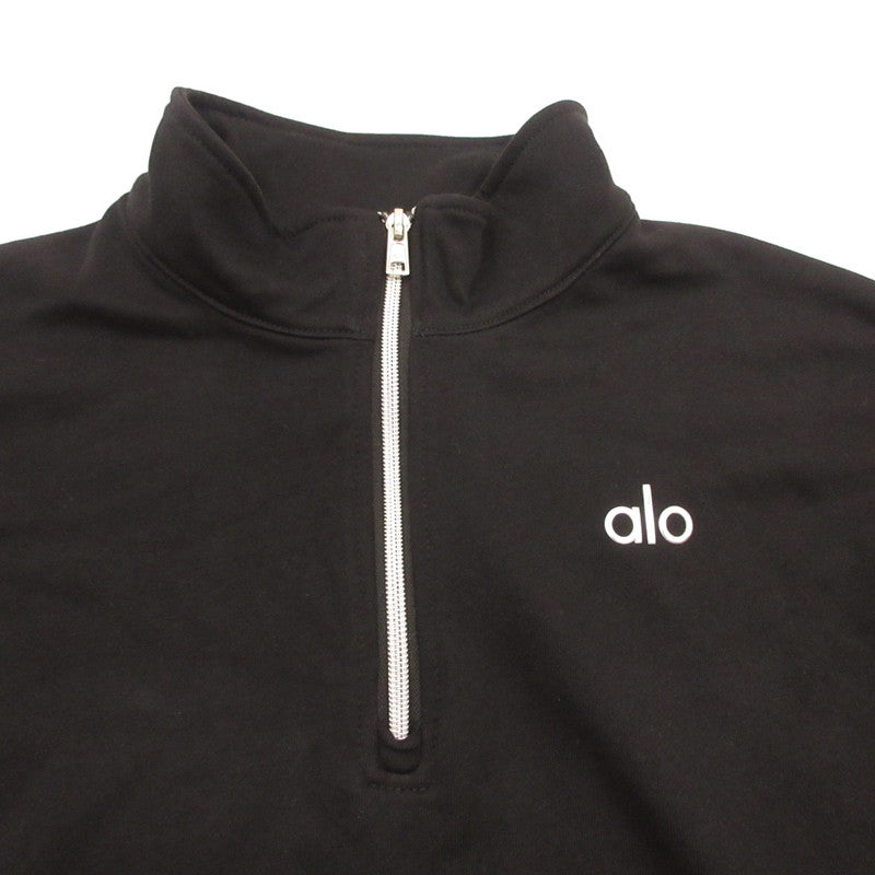ALO YOGA アローヨガ Accolade 1/4 Zip Pullove スウェット W51432R ブラック サイズ：S【姫路東店】