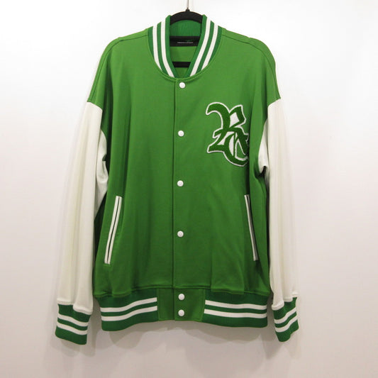 RESOUND CLOTHING | リサウンドクロージング RC Jersey OVER VARSITY JACKET スタジャン R25-C008 グリーン サイズ：2【姫路東店】