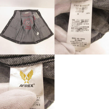 AVIREX | アヴィレックス B-2 IMPACT DENIM JACKET デニム 6102134 ブラック サイズ：M【姫路東店】