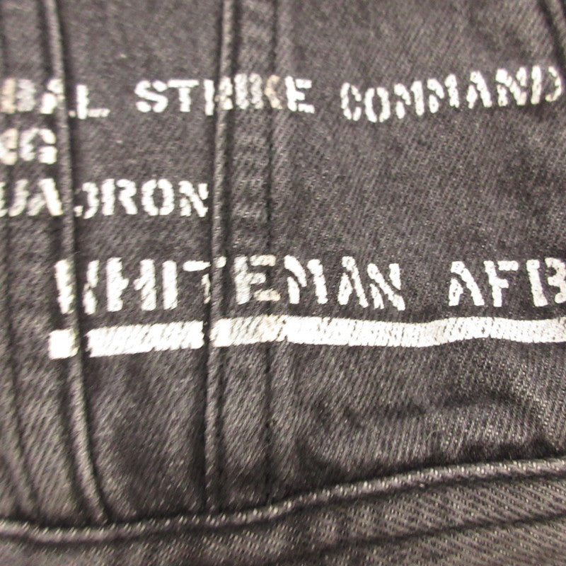 AVIREX | アヴィレックス B-2 IMPACT DENIM JACKET デニム 6102134 ブラック サイズ：M【姫路東店】