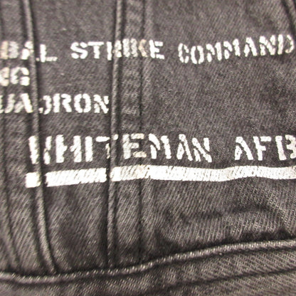 AVIREX | アヴィレックス B-2 IMPACT DENIM JACKET デニム 6102134 ブラック サイズ：M【姫路東店】