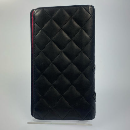 CHANEL | シャネル カンボン 二つ折り財布【姫路東店】