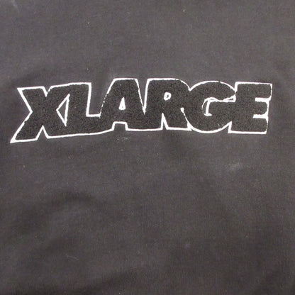 X-LARGE | エクストララージ STANDARD LOGO HOODEDSWEATSHIRT パーカー 101233012007 ブラック サイズ：M【姫路東店】