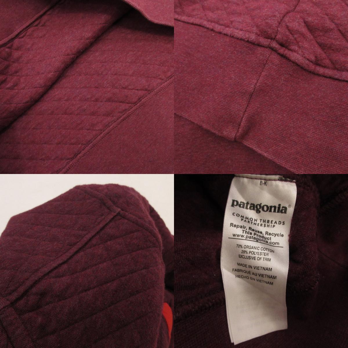 patagonia | パタゴニア Organic Cotton Quilt Snap-T Pullover その他トップス 25281 ボルドー/バーガンディー サイズ：L【姫路東店】